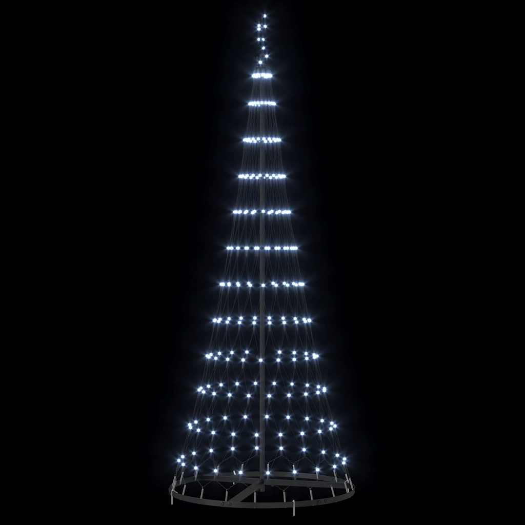 Albero di Natale LED Bianco freddo 71 x 71 x 184.5 cm Metallo 42018780