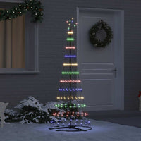 Albero di Natale LED Multicolore 71 x 71 x 184.5 cm Metallo 42018782