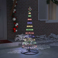 Albero di Natale LED Multicolore 71 x 71 x 184.5 cm Metallo 42018782