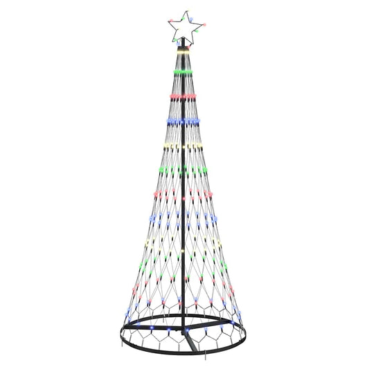 Albero di Natale LED Multicolore 71 x 71 x 184.5 cm Metallo 42018782