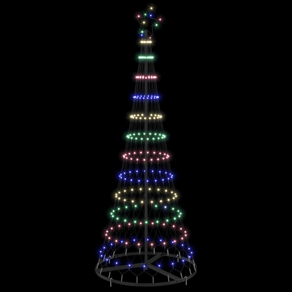 Albero di Natale LED Multicolore 71 x 71 x 184.5 cm Metallo 42018782