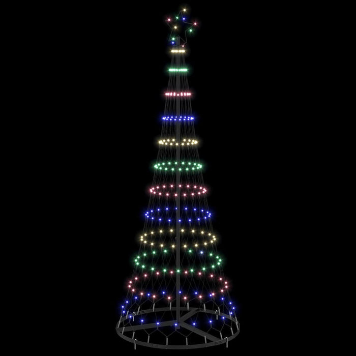 Albero di Natale LED Multicolore 71 x 71 x 184.5 cm Metallo 42018782