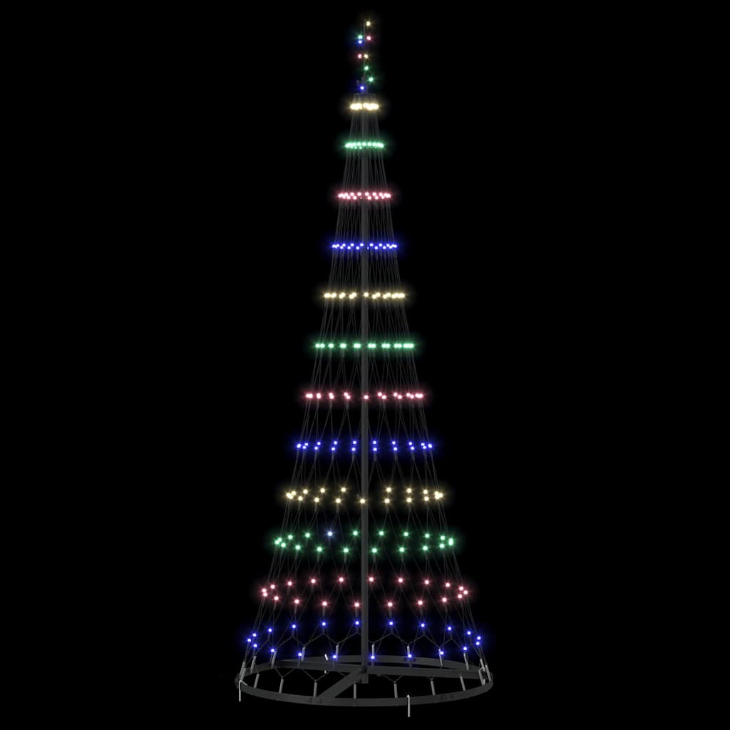 Albero di Natale LED Multicolore 71 x 71 x 184.5 cm Metallo 42018782