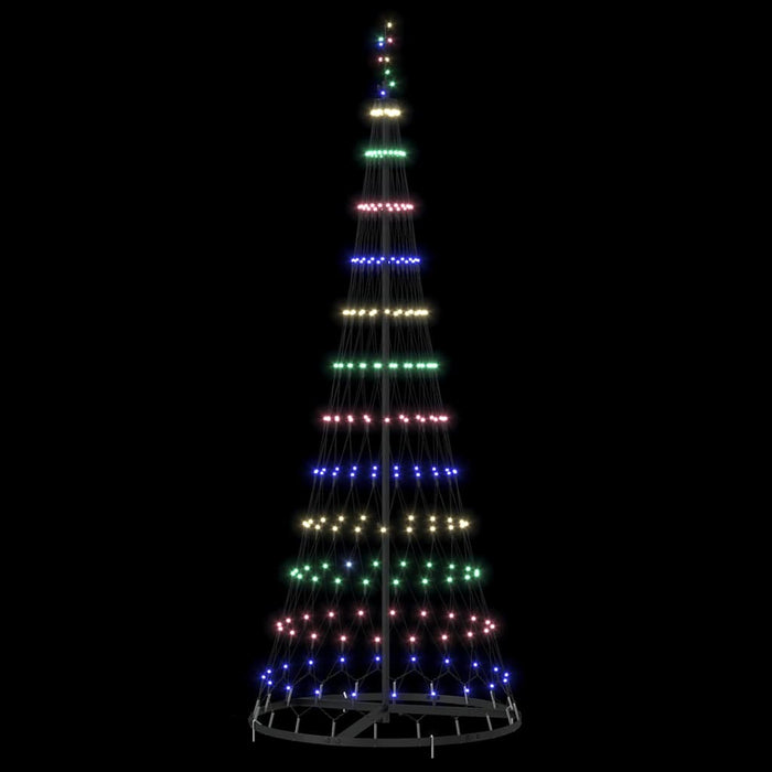 Albero di Natale LED Multicolore 71 x 71 x 184.5 cm Metallo 42018782