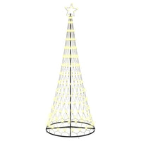 Albero di Natale LED Bianco caldo 100 x 100 x 250 cm Metallo 42018783