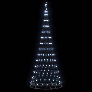 Albero di Natale LED Bianco freddo 100 x 100 x 250 cm Metallo 42018784