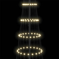 Albero di Natale LED Bianco caldo 100.5 x 100.5 x 302.5 cm 42018787