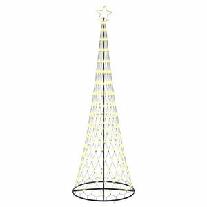 Albero di Natale LED Bianco caldo 100.5 x 100.5 x 302.5 cm 42018787