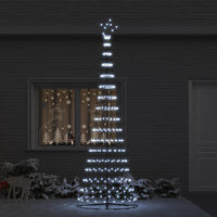 Albero di Natale LED Bianco freddo 100.5 x 100.5 x 302.5 cm 42018788