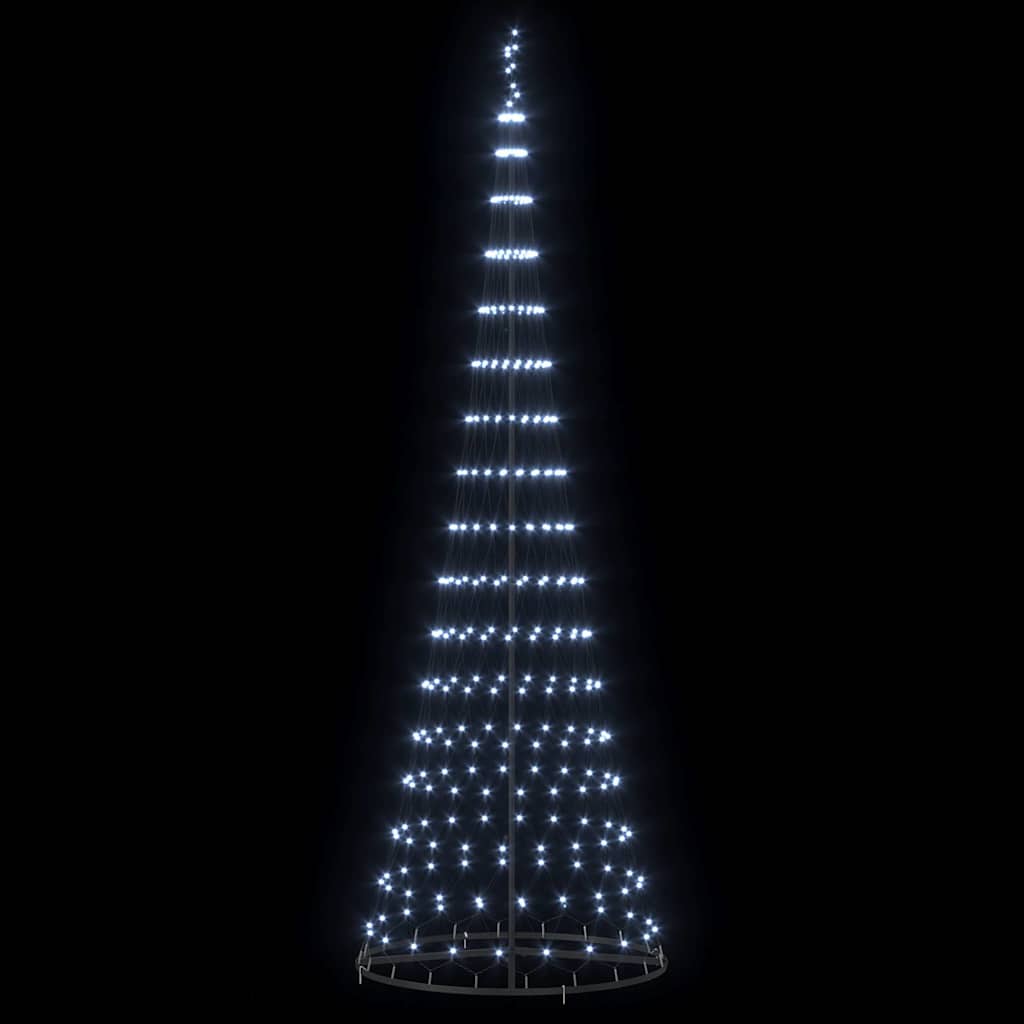 Albero di Natale LED Bianco freddo 100.5 x 100.5 x 302.5 cm 42018788