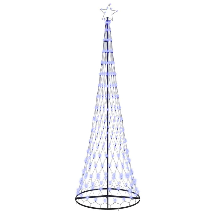 Albero di Natale LED Blu 100.5 x 100.5 x 302.5 cm Metallo 42018789