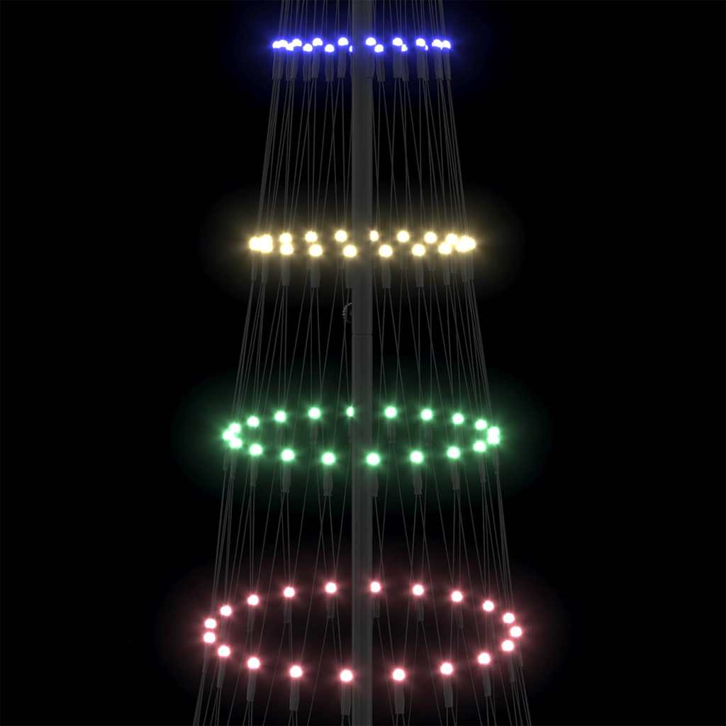 Albero di Natale LED Multicolore 100.5 x 100.5 x 302.5 cm 42018790