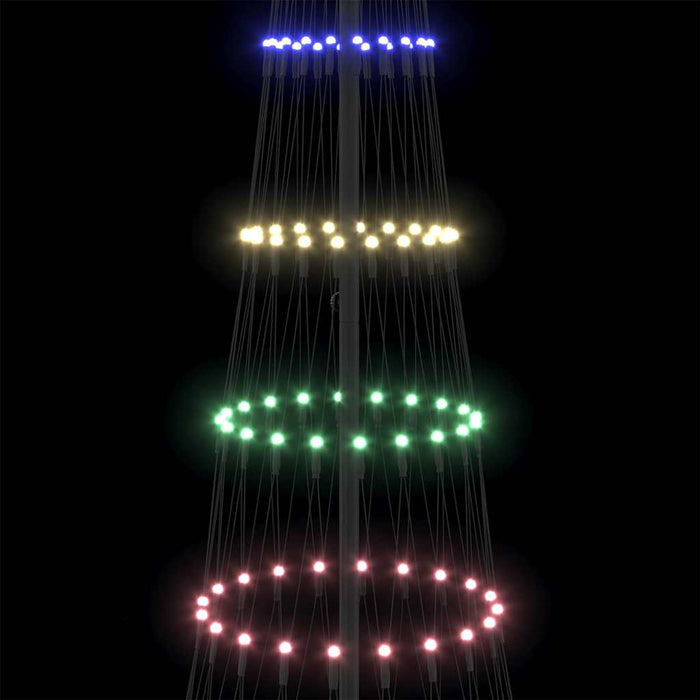 Albero di Natale LED Multicolore 100.5 x 100.5 x 302.5 cm 42018790