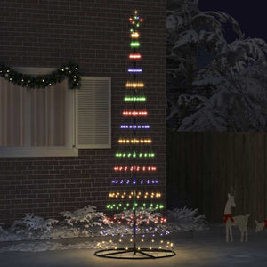 Albero di Natale LED Multicolore 100.5 x 100.5 x 302.5 cm 42018790