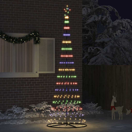 Albero di Natale LED Multicolore 100.5 x 100.5 x 302.5 cm 42018790