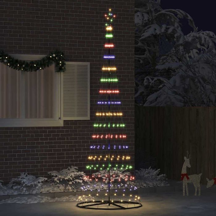 Albero di Natale LED Multicolore 100.5 x 100.5 x 302.5 cm 42018790