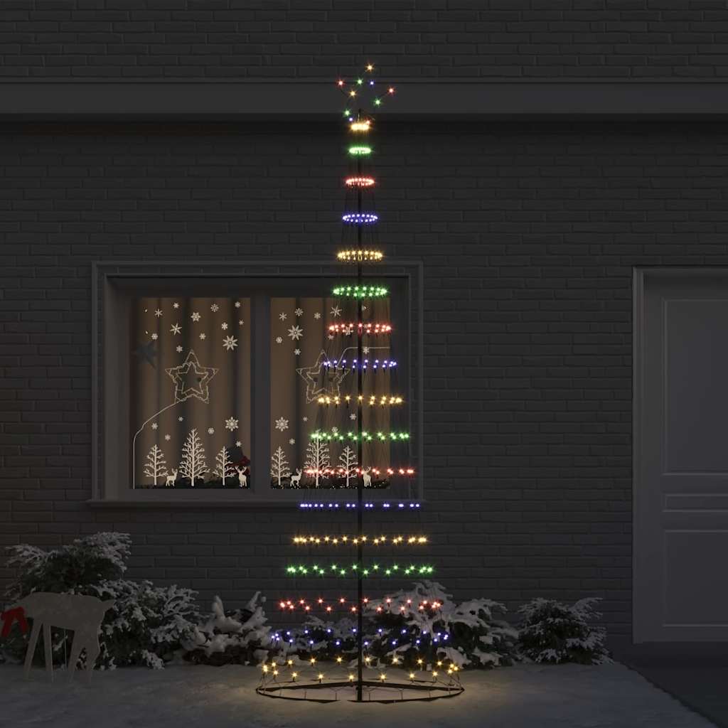 Albero di Natale LED Multicolore 100.5 x 100.5 x 302.5 cm 42018790