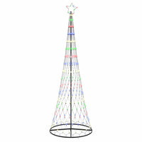 Albero di Natale LED Multicolore 100.5 x 100.5 x 302.5 cm 42018790