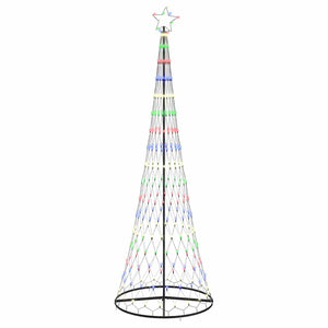 Albero di Natale LED Multicolore 100.5 x 100.5 x 302.5 cm 42018790