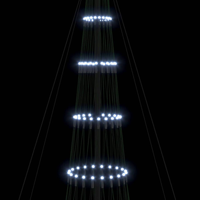 Albero di Natale LED Bianco freddo 138.5 x 138.5 x 399 cm 42018792