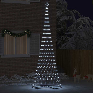 Albero di Natale LED Bianco freddo 138.5 x 138.5 x 399 cm 42018792