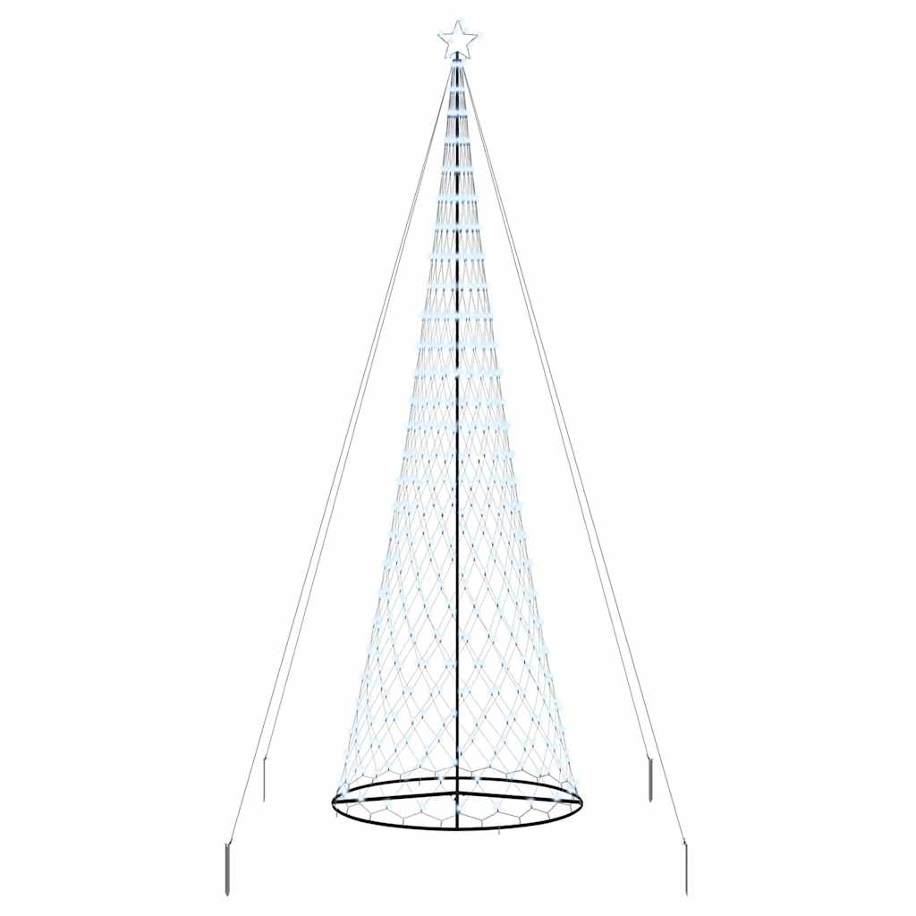 Albero di Natale LED Bianco freddo 138.5 x 138.5 x 399 cm 42018792