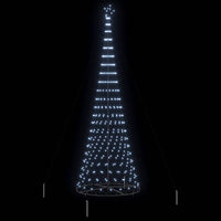 Albero di Natale LED Bianco freddo 138.5 x 138.5 x 399 cm 42018792