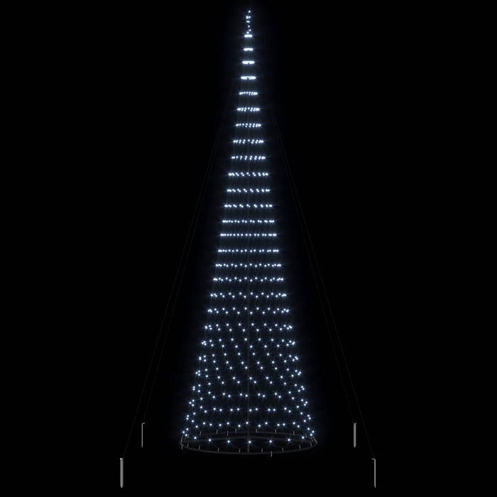 Albero di Natale LED Bianco freddo 138.5 x 138.5 x 399 cm 42018792