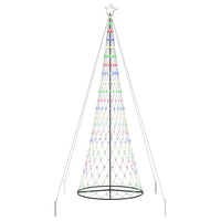 Albero di Natale LED Multicolore 138.5 x 138.5 x 399 cm Metallo 42018794