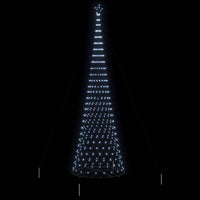 Albero di Natale LED Bianco freddo 160 x 160 x 500 cm Metallo 42018796