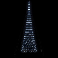 Albero di Natale LED Bianco freddo 160 x 160 x 500 cm Metallo 42018796