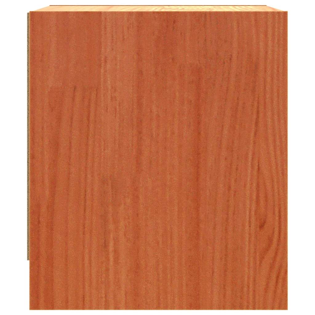 Comodini Marrone cerato 40 x 30.5 x 35.5 cm Legno di pino 863949
