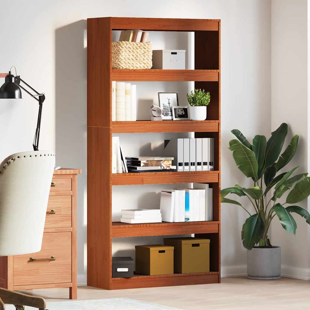 Armadio per Libri Marrone cerato 80 x 30 x 167,5 cm