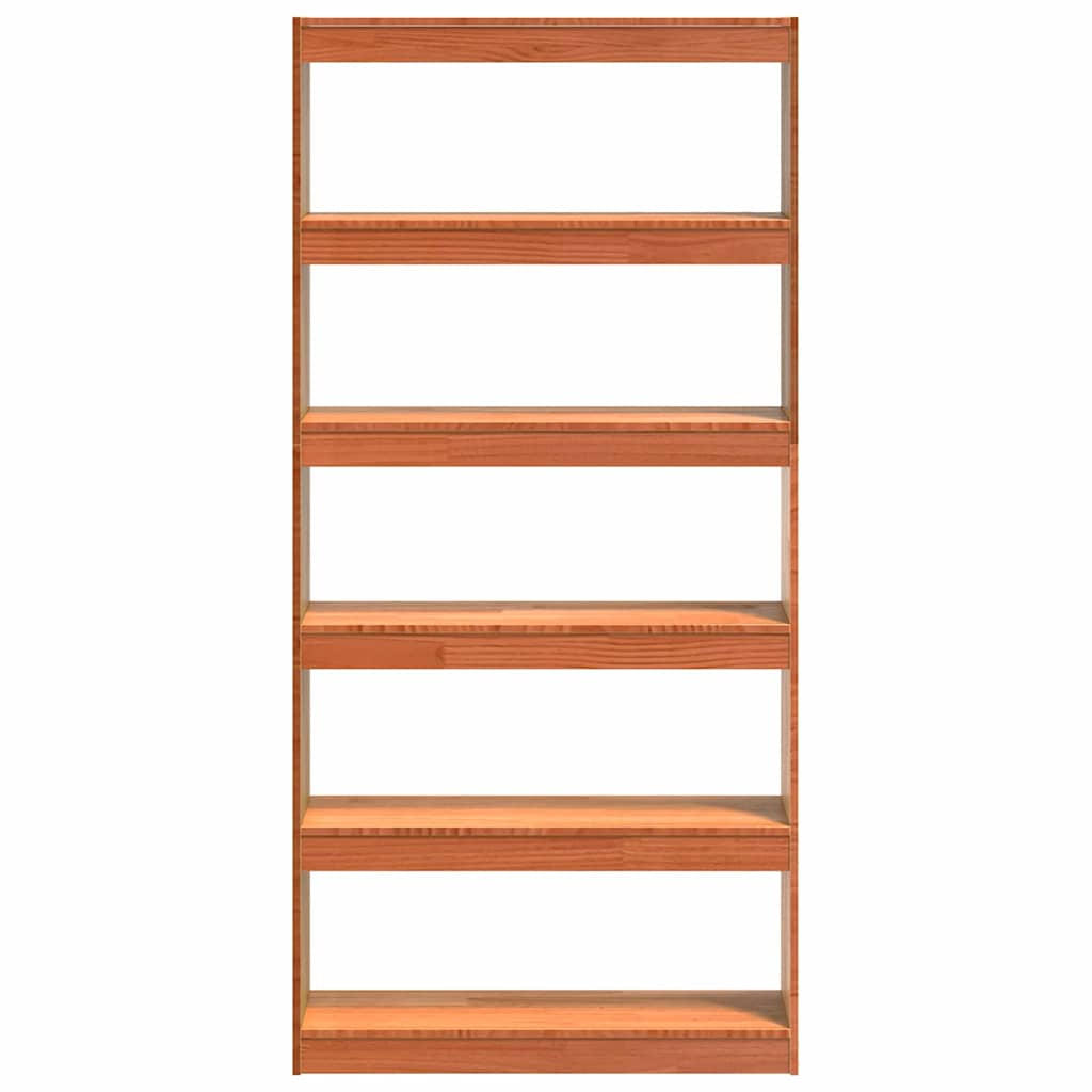 Armadio per Libri Marrone cerato 80 x 30 x 167,5 cm
