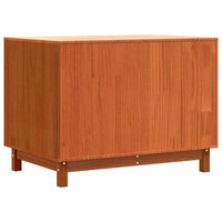 Cuccia per cani Marrone cerato 90 x 60 x 67 cm Pino massello 869961