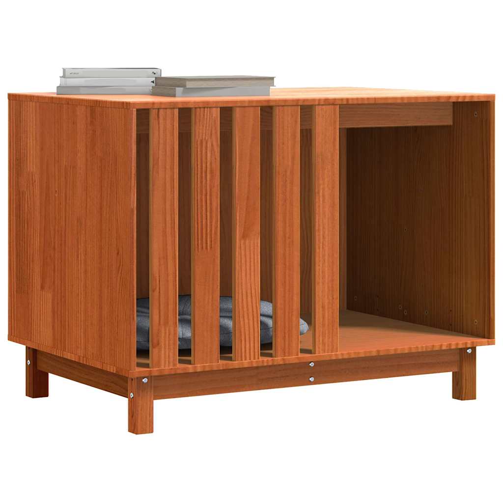 Cuccia per cani Marrone cerato 90 x 60 x 67 cm Pino massello 869961