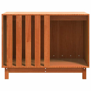 Cuccia per cani Marrone cerato 100 x 70 x 70 cm Pino massello 869964