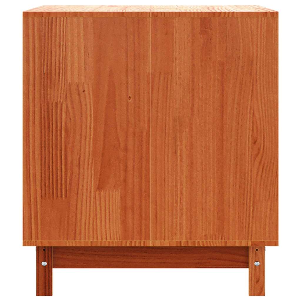 Cuccia per cani Marrone cerato 100 x 70 x 70 cm Pino massello 869964