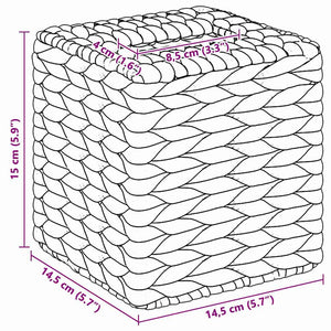 Coperte per Scatole di Fazzoletti 2 pcs Naturale 42020150