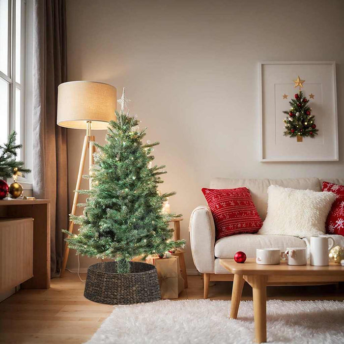 Collare per Albero di Natale Nero 75 x 75 x 25 cm 42020161