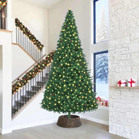 Collare per Albero di Natale Nero 90 x 90 x 28 cm 42020162