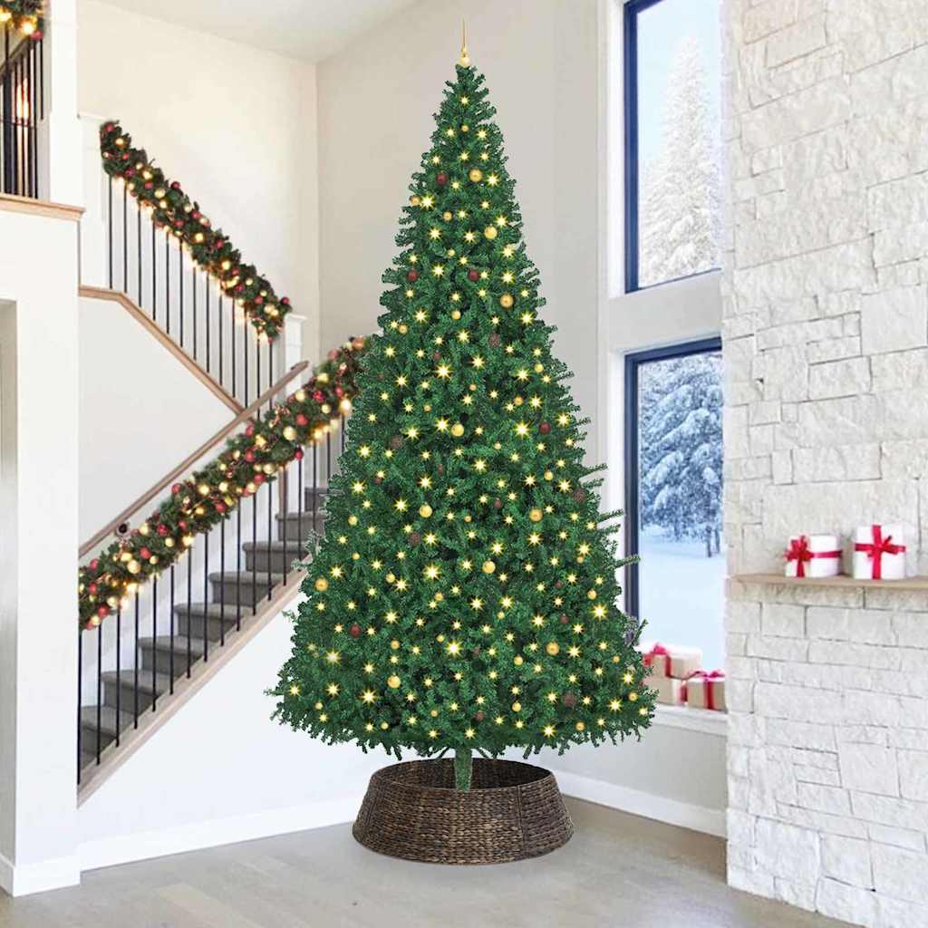 Collare per Albero di Natale Nero 105 x 105 x 28 cm 42020163