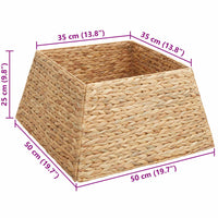 Collare per Albero di Natale Marrone 50 x 50 x 25 cm 42020172