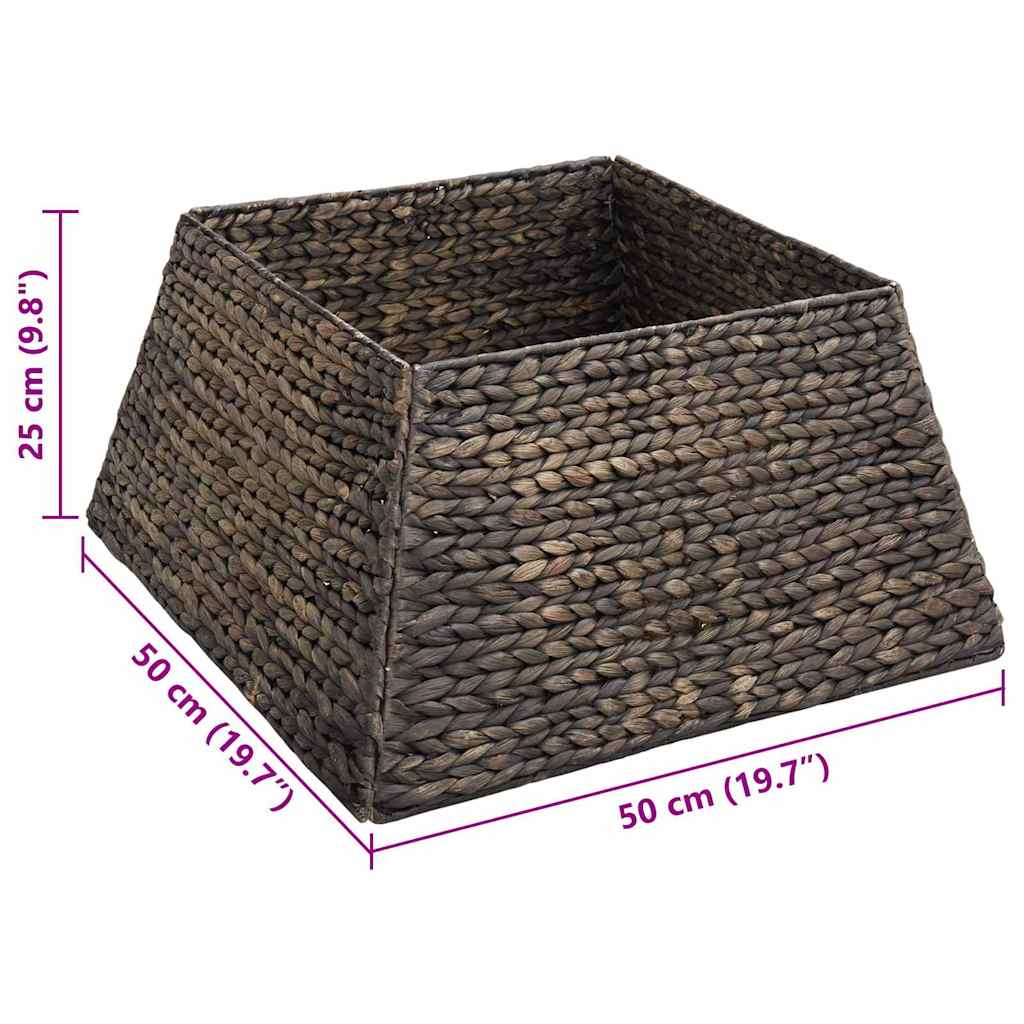 Collare per Albero di Natale-Base per Albero di Natale Nero 50 x 50 x 25 cm