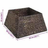 Collare per Albero di Natale-Base per Albero di Natale Nero 50 x 50 x 25 cm