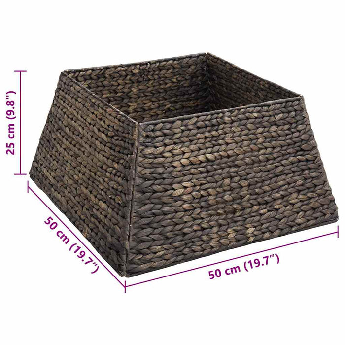 Collare per Albero di Natale-Base per Albero di Natale Nero 50 x 50 x 25 cm