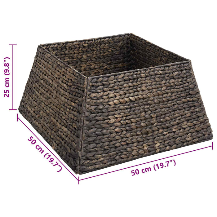 Collare per Albero di Natale Nero 50 x 50 x 25 cm 42020175