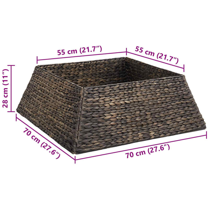 Collare per Albero di Natale Nero 70 x 70 x 28 cm 42020177