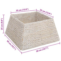 Collare per Albero di Natale Bianco 50 x 50 x 25 cm 42020178