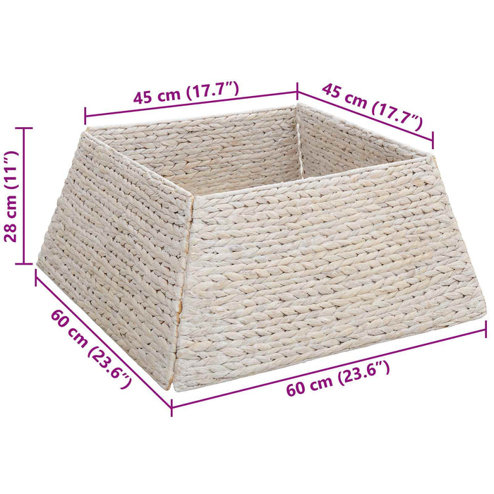 Collare per Albero di Natale Bianco 60 x 60 x 28 cm 42020179